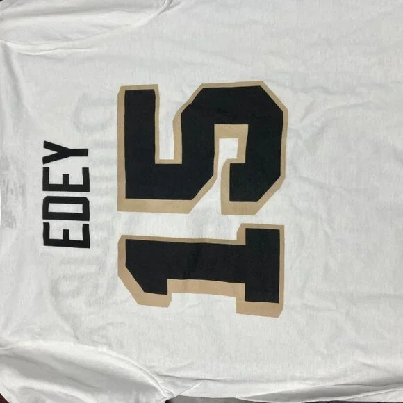 NWT Purdue Zach Edey Jersey T-Shirt - Picture 3 of 3